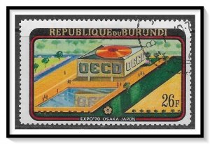 Burundi #333 Expo '70 CTO