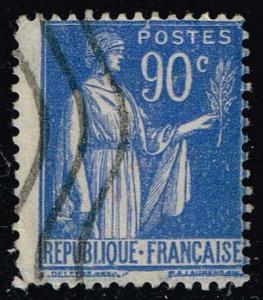 France #276 Peace with Olive Branch; Used (0.25)