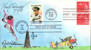 #3330 Billy Mitchell Dual Peterman FDC