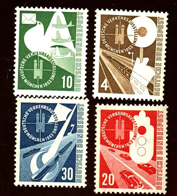 Germany #698-701 MINT FVF OG NH Cat$65