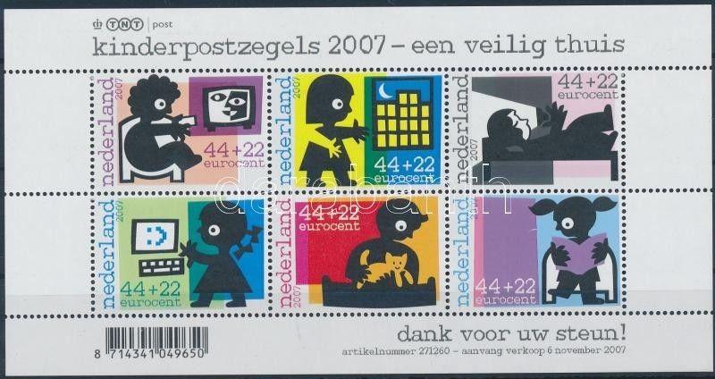 Netherlands stamp Children block MNH 2007 Mi 108 WS194215