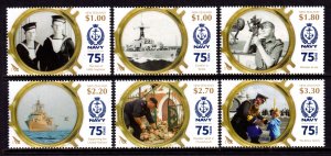 New Zealand 2016 RNZN - Navy Complete Mint MNH Set