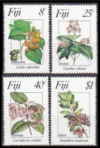 1983 Fiji 489-492 Flowers