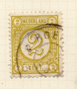 Netherlands 1876-98 Early Issue Fine Used 2c. NW-158640