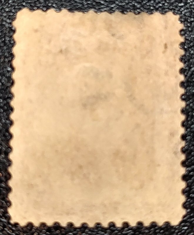 Scott Stamp# 67a-Used 1861-62 5¢ Jefferson. Scarce Brown Yellow.  SCV $1,100.00