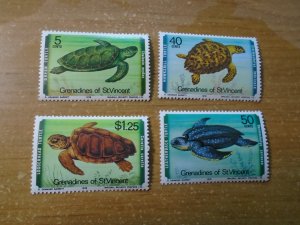 St Vincent   Grenadines   #  157-60  MNH