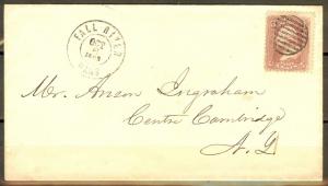 US Cover from 1863