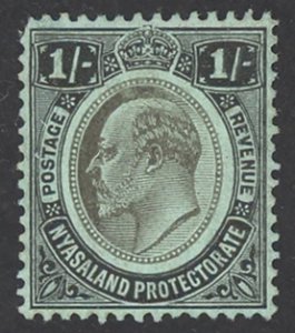 Nyasaland Protectorate Sc# 1 MH 1908 King Edward VII