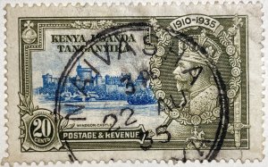 AlexStamps KENYA, UGANDA & TANGANYIKA #42 XF Used SON