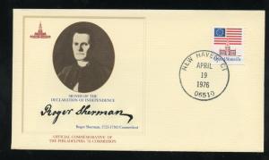 Roger Sherman signer of the Declaration Independence, Cvr UA Fleetwood