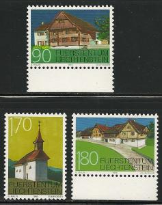 liechtenstein #1132-4, Mint Never Hinge