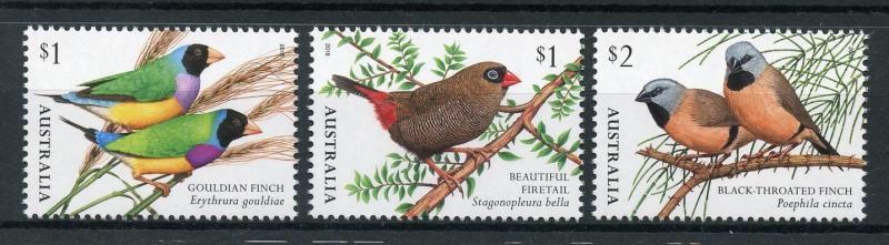 Australia 2018 MNH Finches Gouldian Finch Beautiful Firetail 3v Set Birds  Stamps | Australia & Oceania - Australia, Stamp