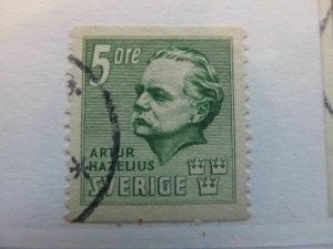 Sweden Sweden Sverige Sweden 1941 Hazelius 5o perf 121⁄2 fine green A13P41F49-