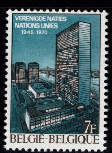 Belgium Scott 789 MNH** UN NYC HQ stamp