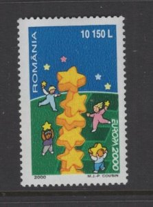 Romania #4370 (2000 Europa issue) VFMNH CV $2.50
