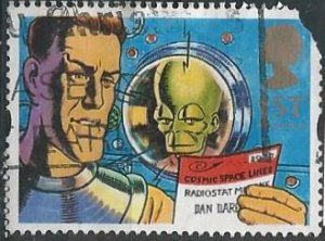 Great Britain 1538 (used filler) 1st class rate: Dan Dare (1994)