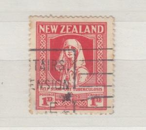 New Zealand 1929 1d Red Nurse Health SG544 VFU J5176