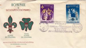 Colombia - 1962 - SC C437-38 - Used - First Day Cover