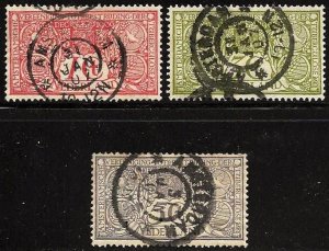 Netherlands B1-3 First Semi-Postals Complete