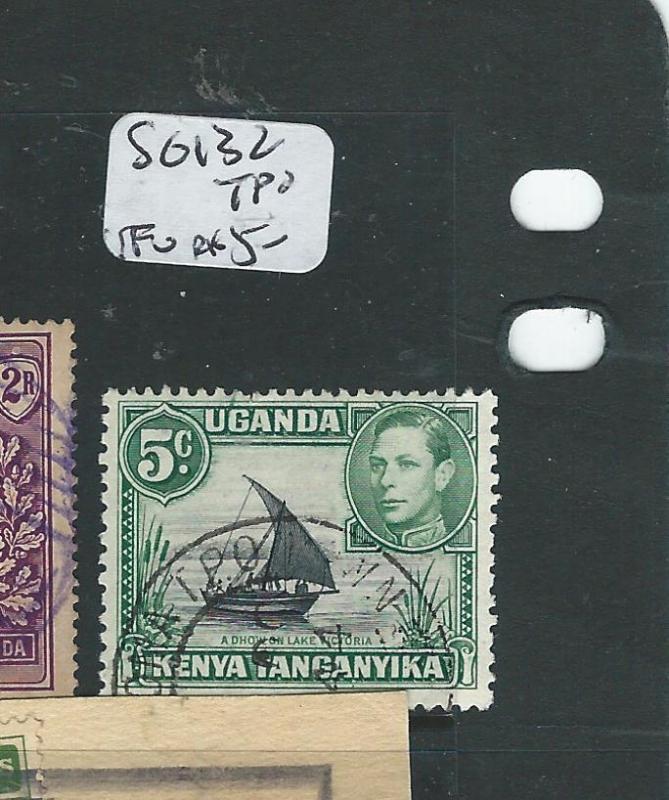 KENYA UGANDA TANGANYIKA (P0706B) KGVI 5C SG132 TPO CANCEL  VFU