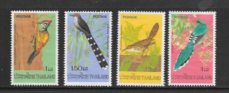 BIRDS - THAILAND #784-7 MNH