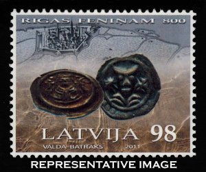 Latvia Scott 782 Mint never hinged.