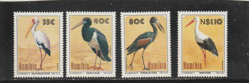 Namibia  Scott#  766-9  MNH