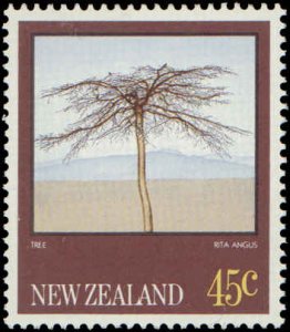 New Zealand  #780-783, Complete Set(4), 1983, Trees, Never Hinged