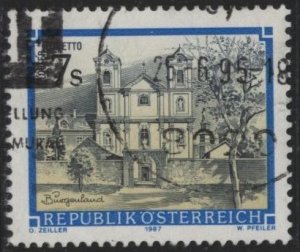 Austria 1362 (used) 7s Loretto Monastery (1987)