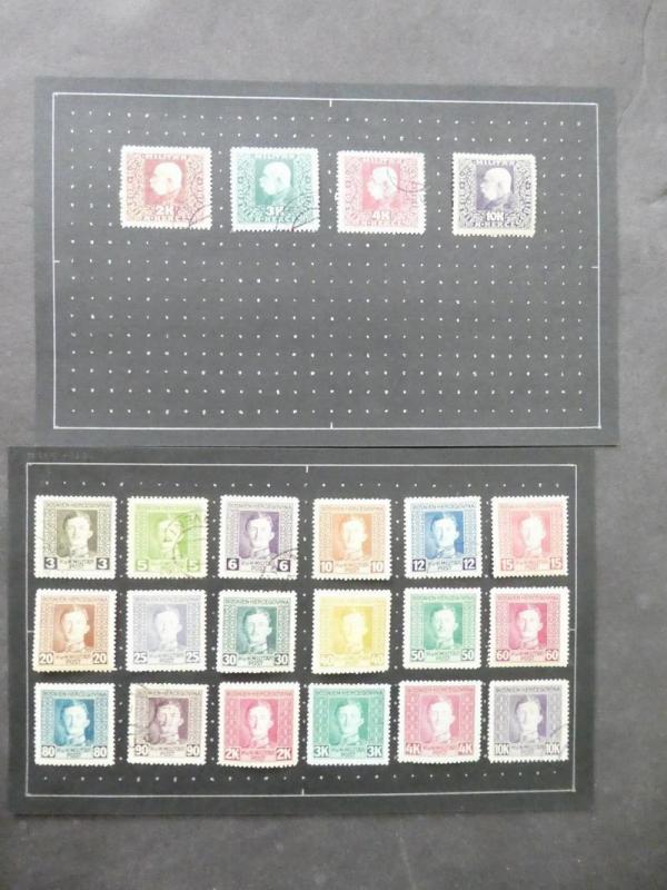 EDW1949SELL : BOSNIA Extensive, fairly complete Mint & Used collection. Better