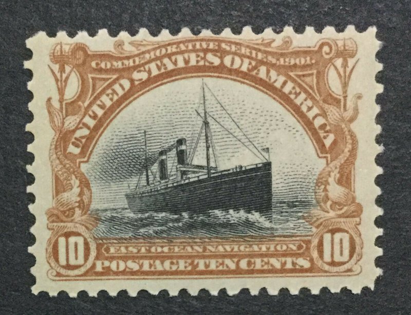 MOMEN: US #299 MINT OG H #31799