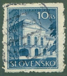 SLOVAKIA 44 USED BIN $0.80