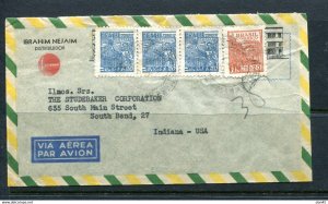 Brazil 1951 Cover to USA  14227