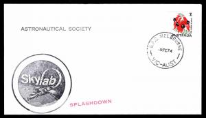 1973 PROJECT SKYLAB III SPLASHDOWN - MELBOURNE, AU - AU #439E FRANKING(ESP#3752)