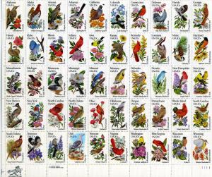 Scott #1953-2002 - State Birds/Flowers - FullSheet - MNH