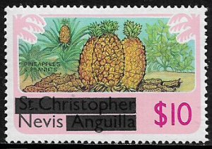 Nevis #112 MNH Stamp - Pineapples and Peanuts Overprint