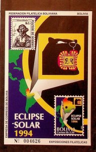 BOLIVIA Sc 867(NOTE) NH SOUVENIR SHEET OF 1993 - COPERNICUS