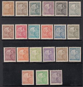 Macao #268-88 VF/XF Mint OG Rarely offered