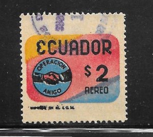 Ecuador #C458 Used Single