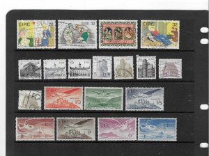 IRELAND COLLECTION ON STOCK SHEET, MINT/USED