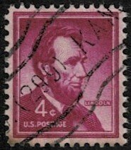 1954 United States Scott Catalog Number 1036 Used