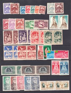 TUNISIA STOCK PAGE COLLECTION LOT x45 OG NH F/VF TO VF BEAUTIFUL GUM