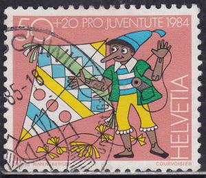 Switzerland B510 USED 1984 Pinocchio