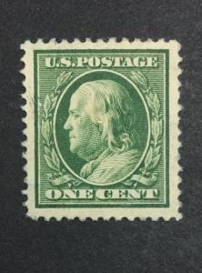 US #357 BLUE PAPER MINT OG LH XF JUMBO $200 LOT #8359