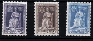 Ireland Sc 142-4 NH set of 1950 - St.Peter