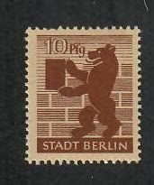 German Occupation; 11N4; 1945; Unused; NH