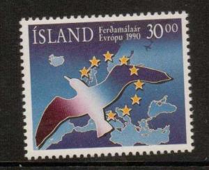 ICELAND SG759 1990 EUROPA MNH