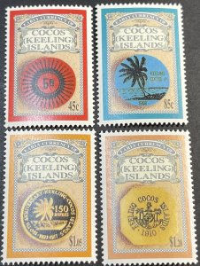 COCOS ISLANDS # 274-277-MINT NEVER/HINGED---COMPLETE SET----1993