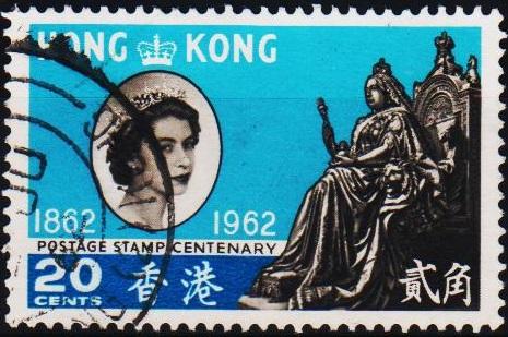 Hong Kong. 1962 20c S.G.194 Fine Used