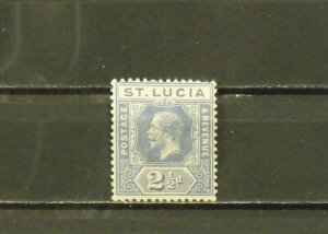 12114   St. Lucia   MH # 67                         CV $ 4.50